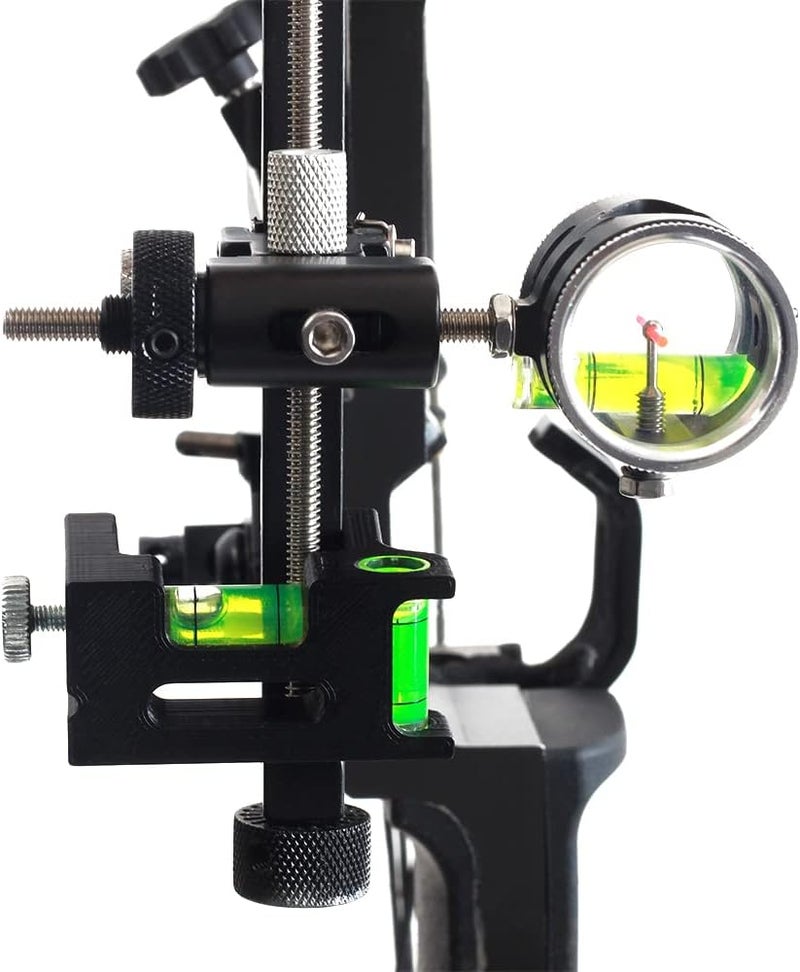 SOPOGER Archery Level Multifunctional Bow Level Tuning Tools for Rest and Sight Tunning, 3D Printing Bow String Bubble Level Bow Leveling Kit for Compound Bows - Image 3